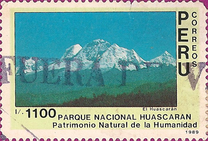 Parque Nacional El Huascarán, Patrimonio Natural de la Humanidad. El Huascarán.
