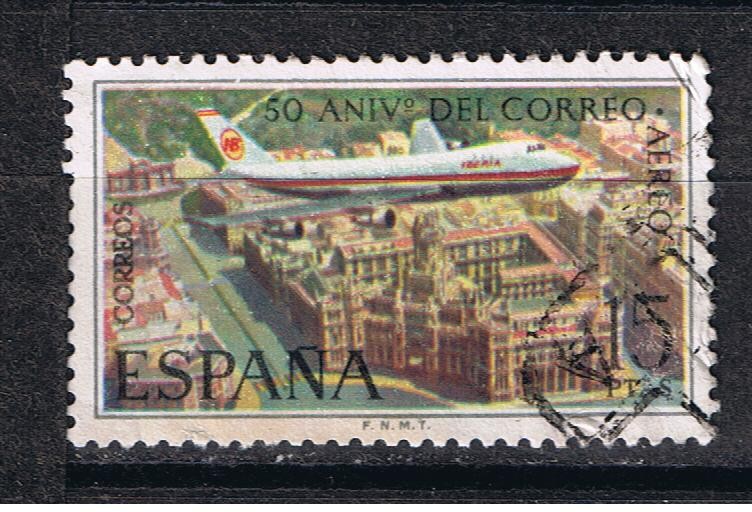 Edifil  2060  L Aniversario del correo aéreo.  