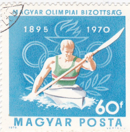 1895 OLIMPIADAS 1970 -Piragua