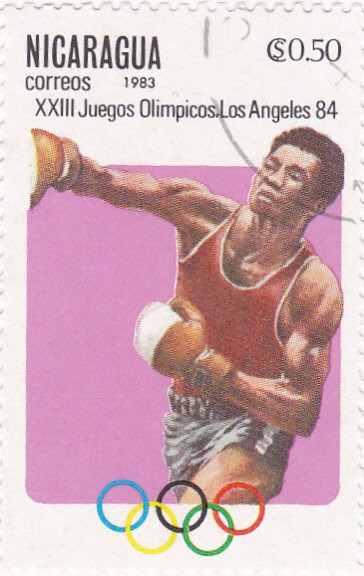 J.J.O.O. - LOS ANGELES -84  Boxeo