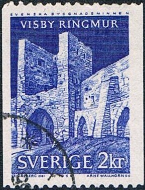 RUINAS DE VISBY. Y&T Nº 521