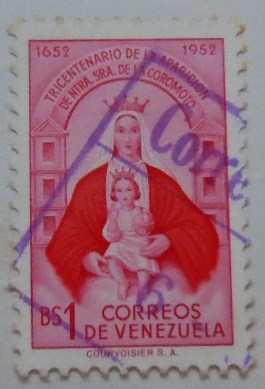 TRICENTENARIO DE LA APARICION DE NTRA .SRA.DE LA COROMOTO