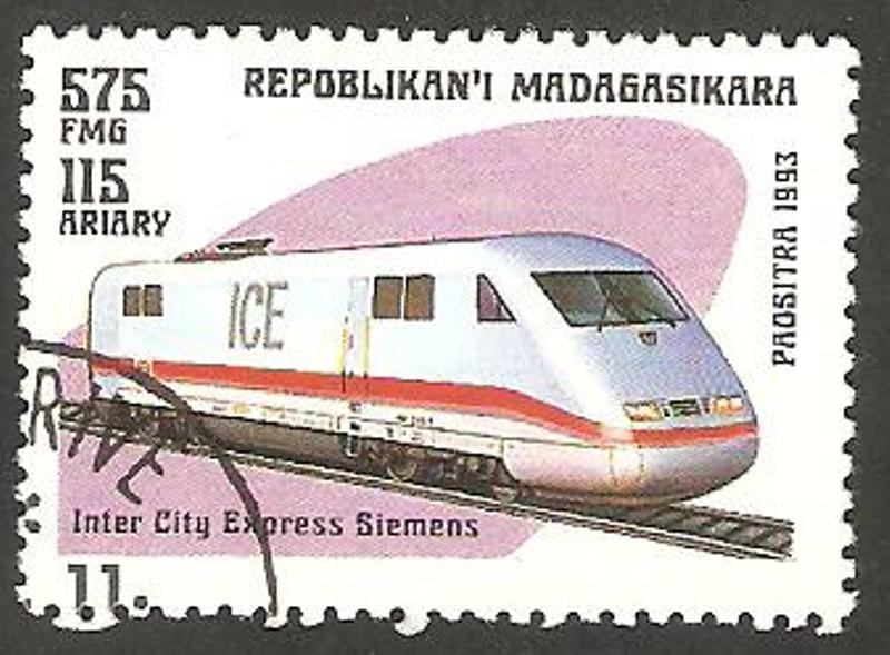 Tren Inter City Express Siemens