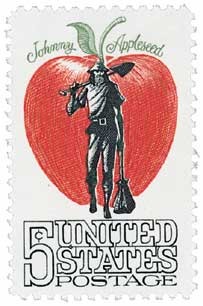 1966 5c Johnny Appleseed  