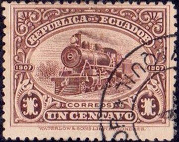 1908 Inauguración del Ferrocarril Guayaquil-Quito