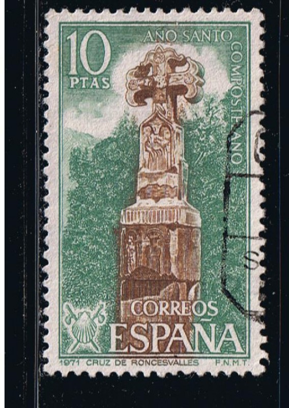Edifil  2053  Año Santo Compostelano.  