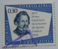 PRIMER CENTENARIO DE LA MUERTE DE AGUSTIN CODAZZI