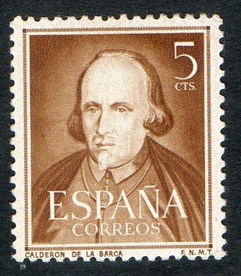1071- Literatos. Calderón de la Barca.