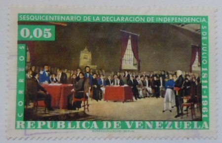 sesquincentenario de la declaracion de indepedencia 5 de julio 1811