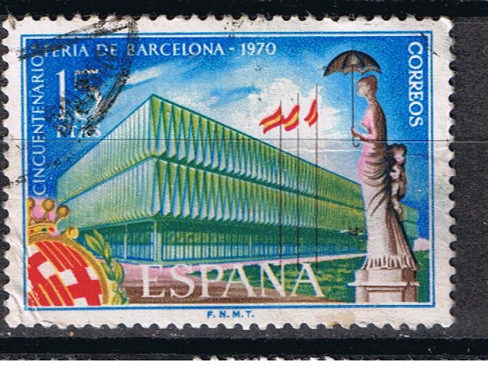 Edifil  1975  Cincuentenario de la Feria de Barcelona.  ·Palacio del Cincuentenario. 