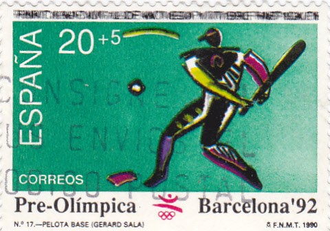 pre-olímpica Barcelona-92- Pelota base