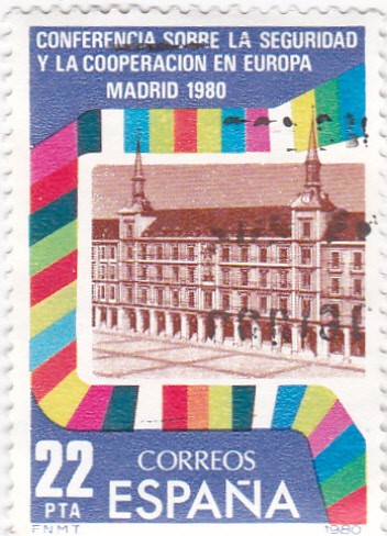 Conferencia sobre la seguridad y la cooperación en Europa Madrid 1980