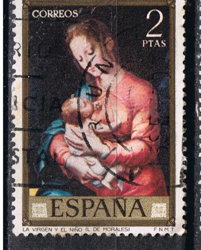 Edifil  1966  Día del Sello Luis de Morales · El Divino ·.  