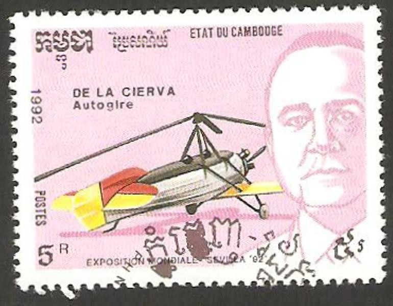 De La Cierva y autogiro