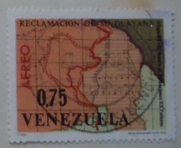 RECLAMACION DE SU GUAYANA MAPA DEL MINISTERIO DE RELACIONES EXTERIORES