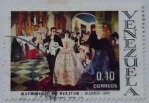 MATRIMONIO DE BOLIVAR - MADRID -1802