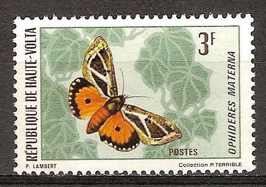 Mariposas. Ophideres Materna.(Alto Volta-indp.fra).