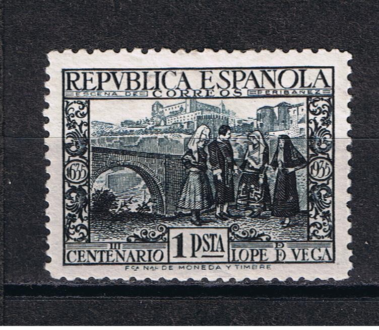 Edifil  693  III Cente. de la muerte de Lope de Vega.  