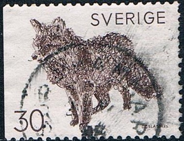 ANIMALES DIVERSOS. ZORRO. Y&T Nº 606