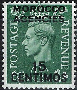 Jorge VI  , colonias (Marruecos)