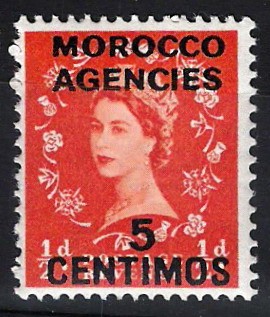 Isabel II,  colonias, ( Marruecos )
