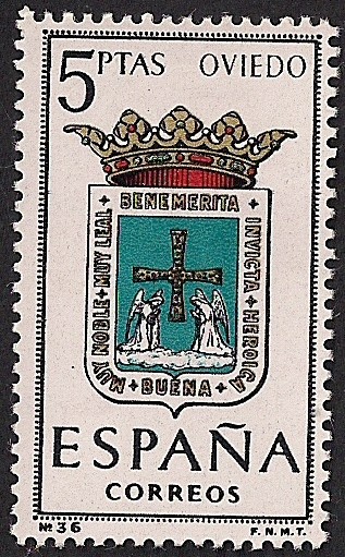 Escudos de capitales - Oviedo
