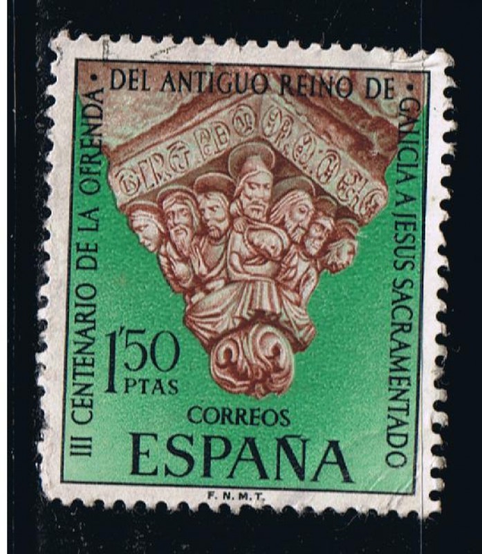 Edifil  1926  III Cent. de la ofrenda del antiguo reino de Galicia a Jesús Sacramentado.  