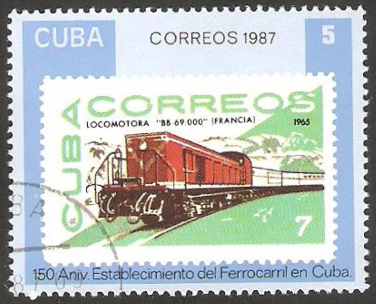150 anivº del establecimiento del Ferrocarril en Cuba