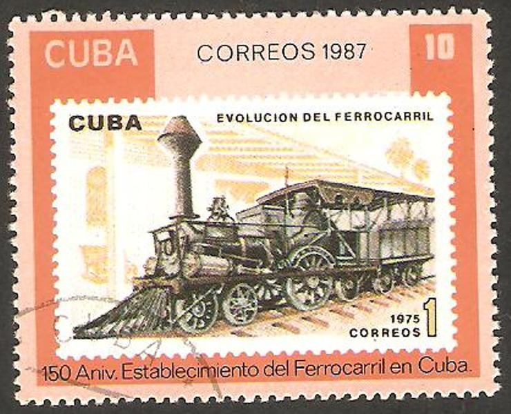 150 anivº del establecimiento del Ferrocarril en Cuba