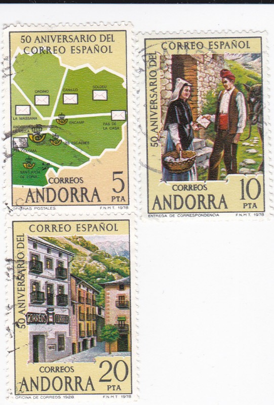 50 aniversario del correo español