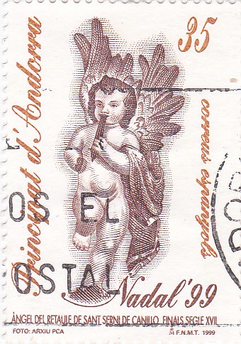 Angel del retablo de Sant Serni de Canillo NADAL-99