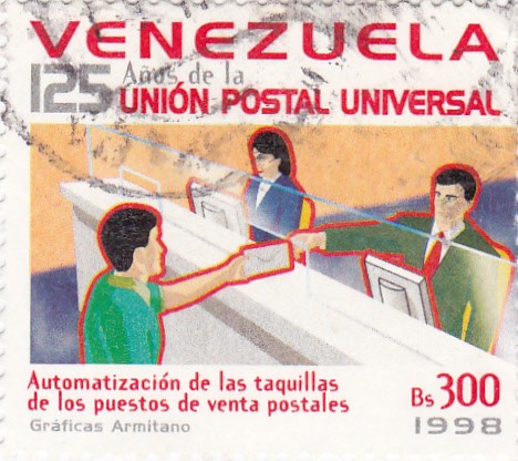 125 años de la unión postal universal