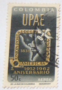 UNION POSTAL DE LAS AMERICAS Y ESPAÑA