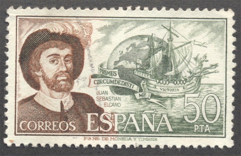 Personajes españoles. Juan Sebastian Elcano