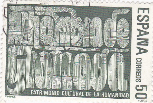 patrimonio cultural de la humanidad-Alhambra de Granada