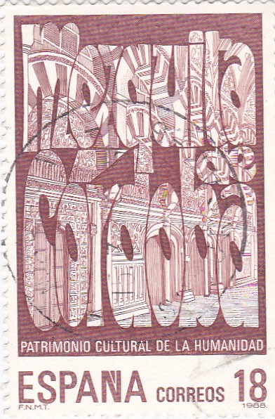 patrimonio cultural de la humanidad-Mezquita de Córdoba