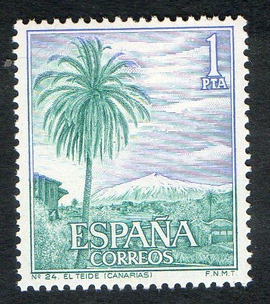 1731- Serie turística. El Teide ( Tenerife ).