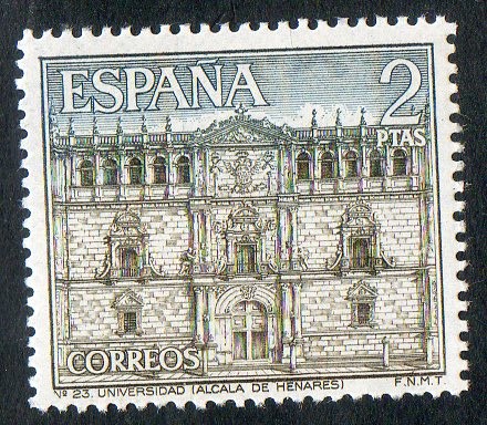 1733- Serie turística. Universidad de Alcalá de Henares ( Madrid ).