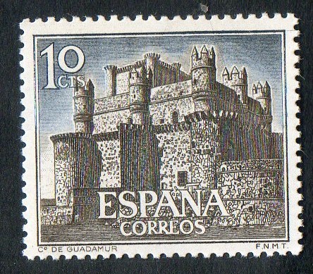 1738-  Castillos de España. Guadamur ( Toledo ).