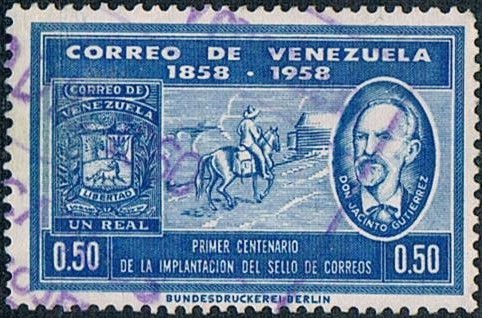 CENTENARIO DEL SELLO. Y&T Nº 595