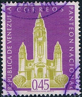 PANTEÓN NACIONAL DE CARACAS. Y&T Nº 608