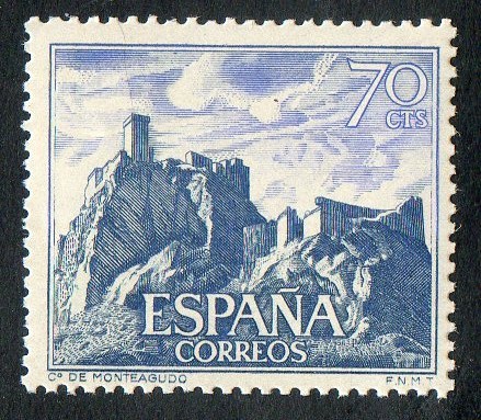 1742-  Castillos de España. Monteagudo ( Murcia ).