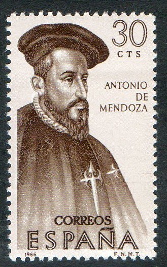 1750-  Forjadores de América. Antonio de Mendoza ( 1490- 1552 ).