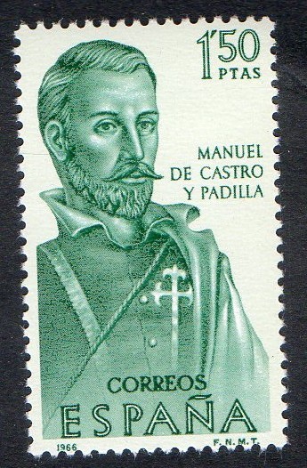 1754-  Forjadores de América. Manuel de Castro y Padilla ( 1490- 1552 ).