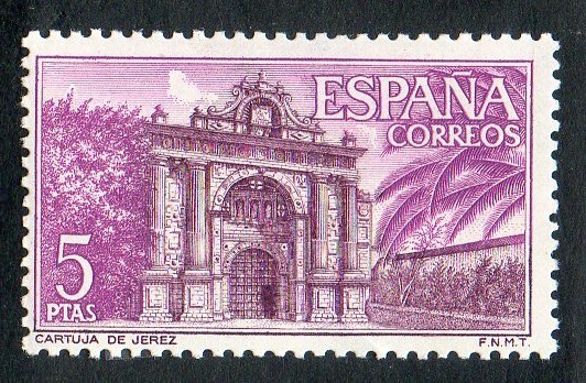 1763- Cartuja de Santa María de la Defensión. Puerta axterior.