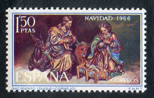 1764- Navidad 1966. Nacimienti ( Duque de Cornejo ).