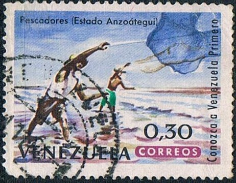 PAISAJES. PESCADORES, ANZOÁTEGUI. Y&T Nº 705