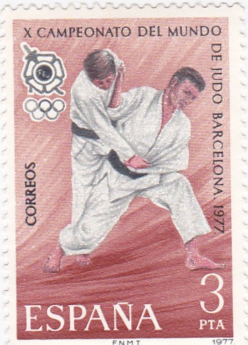 x campeonato del mundo de judo Barcerlona 1977