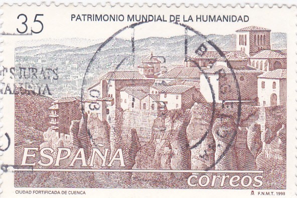 patrimonio cultural de la humanidad-ciudad fortificada de Cuenca