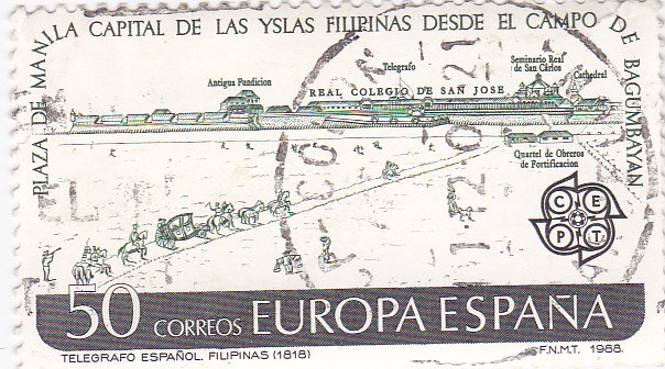 telégrafo español-Filipinas(1818)
